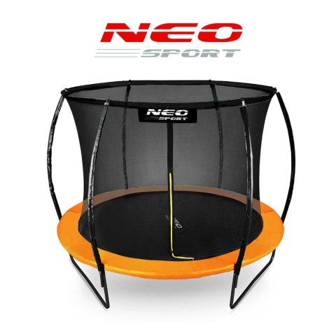 Trampolina ogrodowa profilowana 8ft/252cm z siatką wewnętrzną Neo-Sport Trampolina ogrodowa profilowana 8ft/252cm z siatką wewnętrzną Neo-Sport