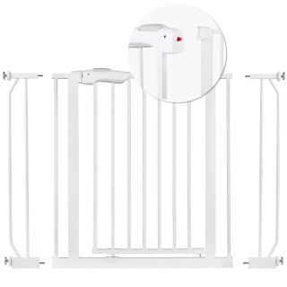 Barierka bramka zabezpieczająca dla dzieci biała Nukido
