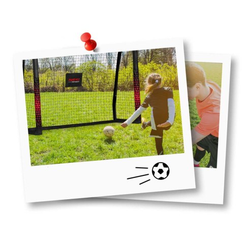 Bramka Do Piłki Nożnej Neo-Sport – 180x120x60 cm, Stalowa, Pokrowiec Bramka Do Piłki Nożnej Neo-Sport – 180x120x60 cm, Stalowa, Pokrowiec