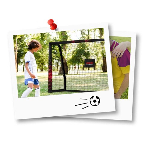 Bramka Do Piłki Nożnej Neo-Sport – 180x120x60 cm, Stalowa, Pokrowiec Bramka Do Piłki Nożnej Neo-Sport – 180x120x60 cm, Stalowa, Pokrowiec