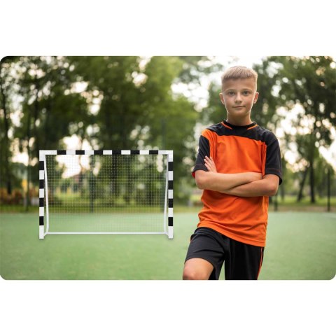 Bramka Piłkarska Neo-Sport – Czarno-Biała, Stalowa, 180x120x60 cm Bramka Piłkarska Neo-Sport – Czarno-Biała, Stalowa, 180x120x60 cm