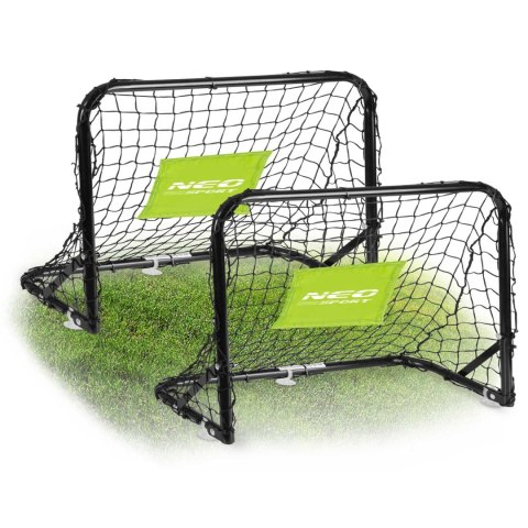 Bramki Piłkarskie Neo-Sport, Zestaw Do Gry, Z Piłką i Pompką, 60x45x25 cm Bramki Piłkarskie Neo-Sport, Zestaw Do Gry, Z Piłką i Pompką, 60x45x25 cm