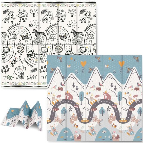 Mata piankowa edukacyjna składana 200 x 180 x 1 cm Nukido NK-340 Mata piankowa edukacyjna składana 200 x 180 x 1 cm Nukido NK-340