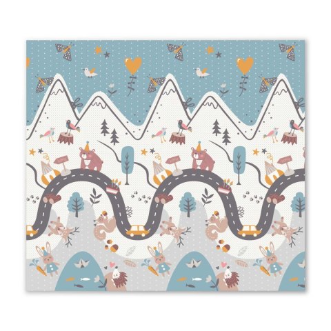 Mata piankowa edukacyjna składana 200 x 180 x 1 cm Nukido NK-340 Mata piankowa edukacyjna składana 200 x 180 x 1 cm Nukido NK-340