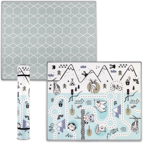Mata piankowa edukacyjna zwijana 180 x 150 x 1,5 cm Nukido NK-342 Mata piankowa edukacyjna zwijana 180 x 150 x 1,5 cm Nukido NK-342