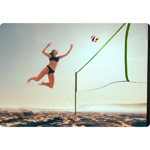 Zestaw do Siatkówki Neo-Sport 570 cm Siatka Słupki Piłka Pompka