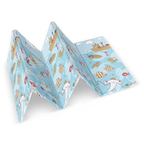 Mata piankowa edukacyjna składana 200 x 180 x 1 cm Nukido NK-340 ocean-ziemia Mata piankowa edukacyjna składana 200 x 180 x 1 cm Nukido NK-340 ocean-ziemia