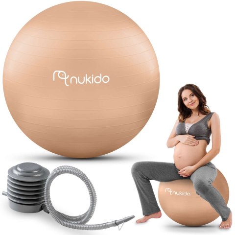 Piłka Ciążowa Fitness Nukido NS-951 Idealna do Treningu i Rehabilitacji Piłka Ciążowa Fitness Nukido NS-951 Idealna do Treningu i Rehabilitacji