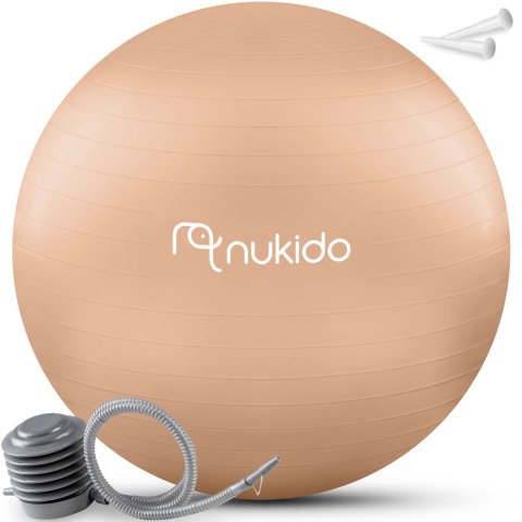 Piłka Ciążowa Fitness Nukido NS-951 Idealna do Treningu i Rehabilitacji Piłka Ciążowa Fitness Nukido NS-951 Idealna do Treningu i Rehabilitacji