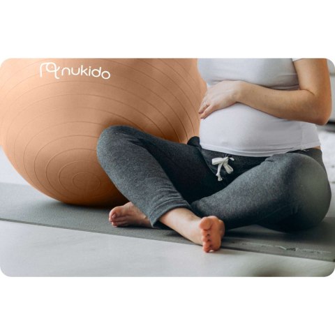 Piłka Ciążowa Fitness Nukido NS-951 Idealna do Treningu i Rehabilitacji Piłka Ciążowa Fitness Nukido NS-951 Idealna do Treningu i Rehabilitacji