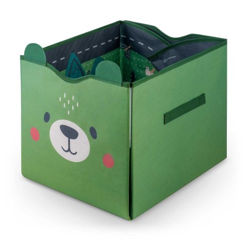 Duży i Pojemny Organizer Pojemnik na Zabawki 2w1 Nukido Duży i Pojemny Organizer Pojemnik na Zabawki 2w1 Nukido