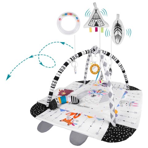 Mata interaktywna edukacyjna 110 x 100 cm Boho Ricokids Mata interaktywna edukacyjna 110 x 100 cm Boho Ricokids