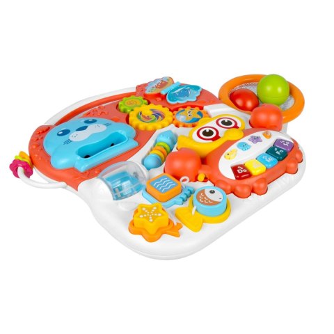 Pchacz, stolik i interaktywna tablica edukacyjna 5w1 RicoKids Pchacz, stolik i interaktywna tablica edukacyjna 5w1 RicoKids