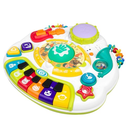 Stolik Edukacyjny Interaktywny 2w1 z Tablicą Muzyka Bluetooth RicoKids Stolik Edukacyjny Interaktywny 2w1 z Tablicą Muzyka Bluetooth RicoKids