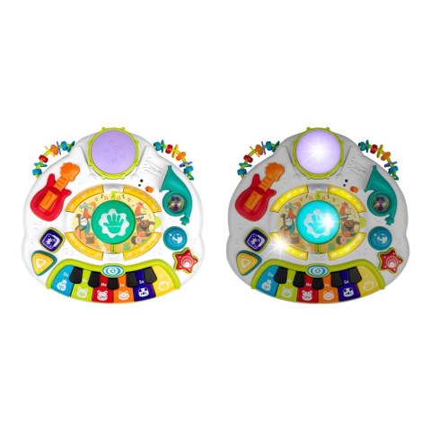Stolik Edukacyjny Interaktywny 2w1 z Tablicą Muzyka Bluetooth RicoKids Stolik Edukacyjny Interaktywny 2w1 z Tablicą Muzyka Bluetooth RicoKids