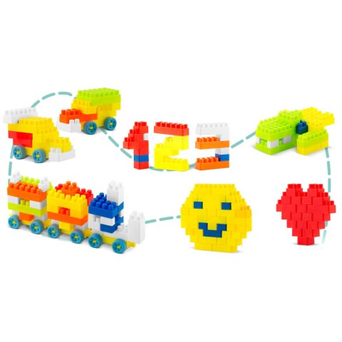 Zestaw Klocków Konstrukcyjnych dla Dzieci - 300 szt. - Ricokids Zestaw Klocków Konstrukcyjnych dla Dzieci - 300 szt. - Ricokids