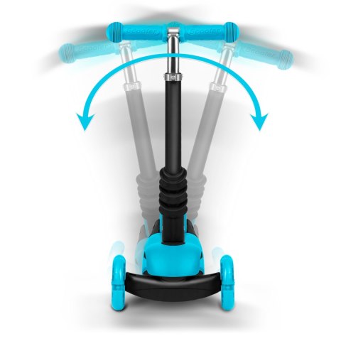 Hulajnoga trójkołowa Ricokids Buggy - turkusowa Hulajnoga trójkołowa Ricokids Buggy - turkusowa