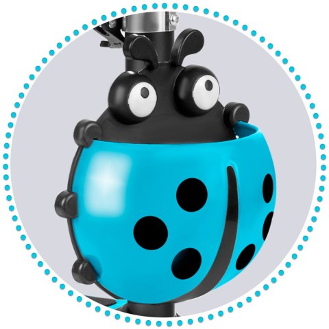 Hulajnoga trójkołowa Ricokids Buggy - turkusowa Hulajnoga trójkołowa Ricokids Buggy - turkusowa