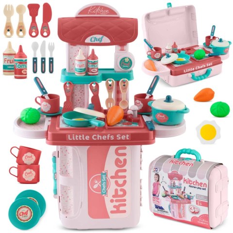 MINI kuchnia w walizce dla dzieci 3w1 - Ricokids MINI kuchnia w walizce dla dzieci 3w1 - Ricokids