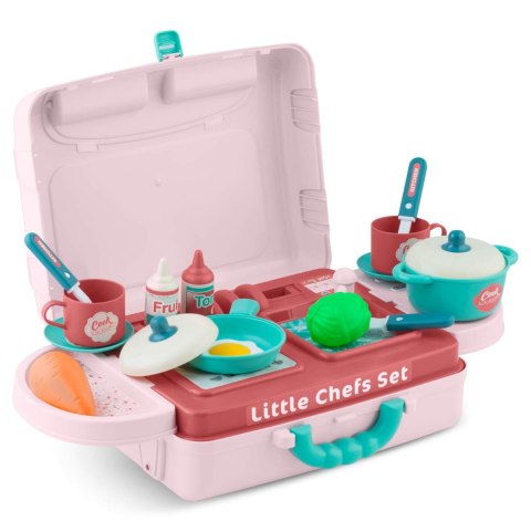 MINI kuchnia w walizce dla dzieci 3w1 - Ricokids MINI kuchnia w walizce dla dzieci 3w1 - Ricokids