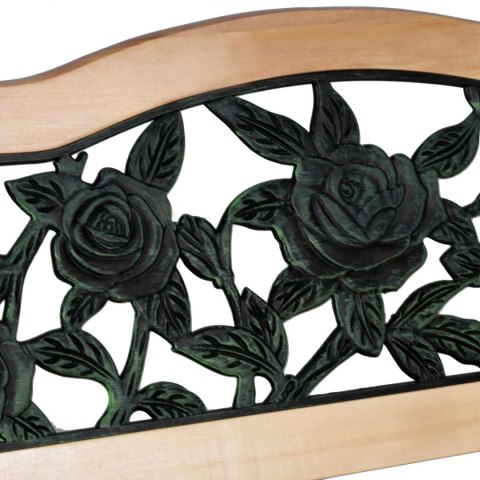 Ławka parkowa z oparciem 123,5 x 74 x 48 cm Gardi Rose Sofotel Ławka parkowa z oparciem 123,5 x 74 x 48 cm Gardi Rose Sofotel