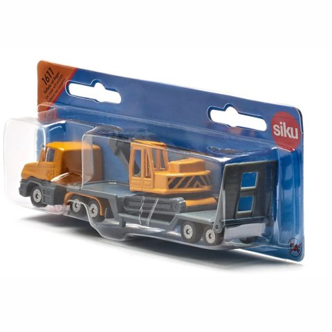 Siku Laweta z koparką ciężarówka model metal S1611 Siku Laweta z koparką ciężarówka model metal S1611