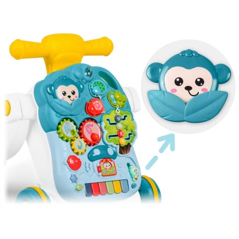 Jeździk, pchacz, jeździk, tablica edukacyjna 5w1 - Ricokids Jeździk, pchacz, jeździk, tablica edukacyjna 5w1 - Ricokids