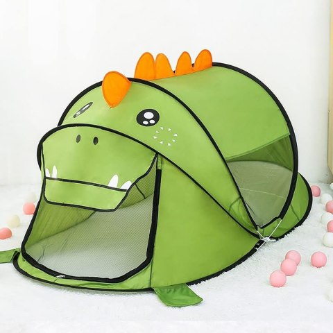 Zielony Namiot Samorozkładający Dinozaur Pop-Up dla Dzieci