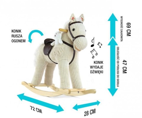 Koń konik na biegunach Pony Luna Koń konik na biegunach Pony Luna