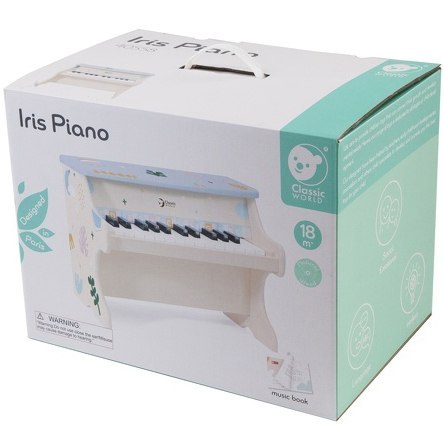 CLASSIC WORLD Pianino Muzyczne dla Dzieci Nauka Gry + Książeczka CLASSIC WORLD Pianino Muzyczne dla Dzieci Nauka Gry + Książeczka