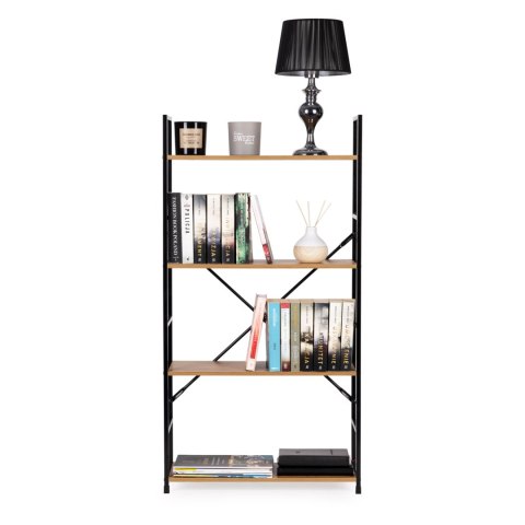 Loftowy Regał ModernHome CWJ602 LOFT WILD OA – 4 Półki, Loftowy Regał ModernHome CWJ602 LOFT WILD OA – 4 Półki,