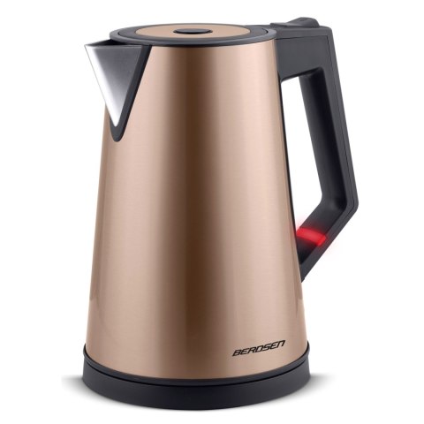 Czajnik Elektryczny Miedziany Berdsen BD‑708 – CoolTouch, 1,7 L, 2200 W