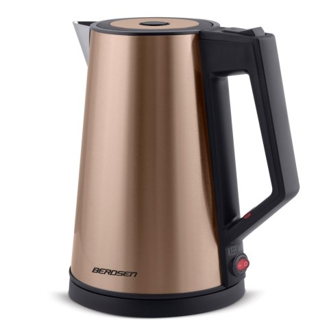 Czajnik Elektryczny Miedziany Berdsen BD‑708 – CoolTouch, 1,7 L, 2200 W