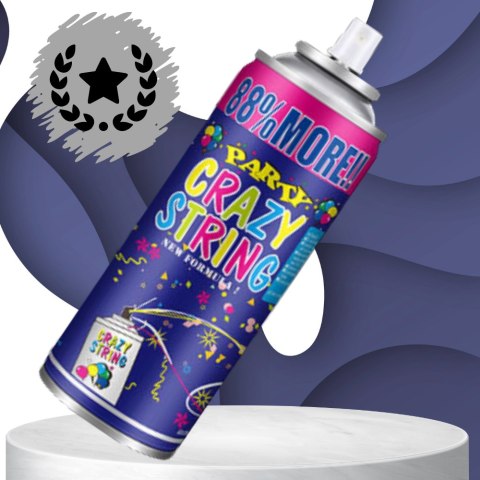 Serpentyna W Sprayu Czerwona – 250 ml Na Urodziny I Imprezę Serpentyna W Sprayu Czerwona – 250 ml Na Urodziny I Imprezę
