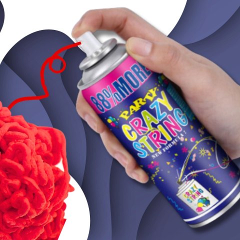 Serpentyna W Sprayu Czerwona – 250 ml Na Urodziny I Imprezę Serpentyna W Sprayu Czerwona – 250 ml Na Urodziny I Imprezę