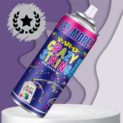 Serpentyna W Sprayu Niebieska – 250 ml Na Urodziny I Imprezę Serpentyna W Sprayu Niebieska – 250 ml Na Urodziny I Imprezę