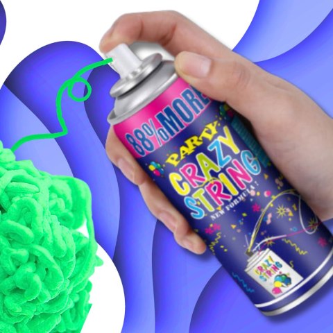 Serpentyna W Sprayu Neon Zielony – 250 ml Na Urodziny I Imprezę Serpentyna W Sprayu Neon Zielony – 250 ml Na Urodziny I Imprezę