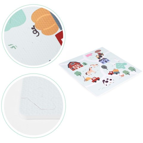 Piankowa Mata EVA Puzzle ECOTOYS – Kolorowa Farma Dla Dzieci 90,5x90,5 cm Piankowa Mata EVA Puzzle ECOTOYS – Kolorowa Farma Dla Dzieci 90,5x90,5 cm