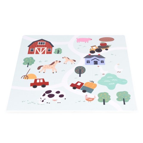 Piankowa Mata EVA Puzzle ECOTOYS – Kolorowa Farma Dla Dzieci 90,5x90,5 cm Piankowa Mata EVA Puzzle ECOTOYS – Kolorowa Farma Dla Dzieci 90,5x90,5 cm