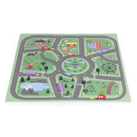 Duża Mata Piankowa Dla Dzieci ECOTOYS – Miasto EVA90,5x90,5 cm Duża Mata Piankowa Dla Dzieci ECOTOYS – Miasto EVA90,5x90,5 cm