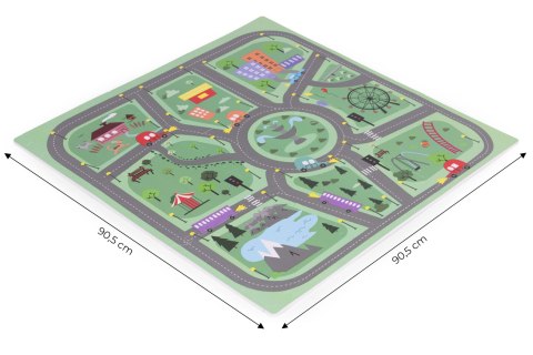 Duża Mata Piankowa Dla Dzieci ECOTOYS – Miasto EVA90,5x90,5 cm Duża Mata Piankowa Dla Dzieci ECOTOYS – Miasto EVA90,5x90,5 cm