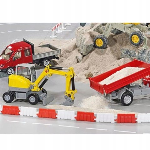 Siku Koparka Wacker Neuson EW65 metal model 1:50 S3560 Siku Koparka Wacker Neuson EW65 metal model 1:50 S3560