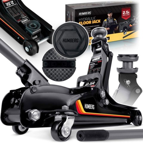 Podnośnik Samochodowy 2,5T Niskoprofilowy Żaba 80-360mm Humberg