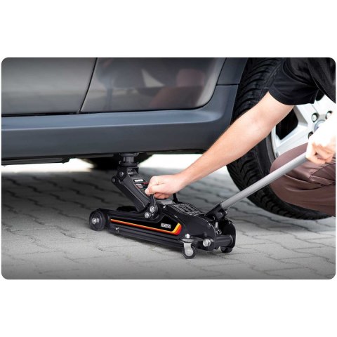 Podnośnik Samochodowy 2,5T Niskoprofilowy Żaba 80-360mm Humberg