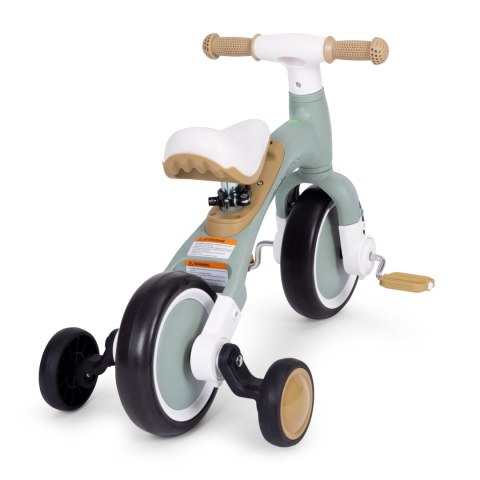 Rowerek Biegowy ECOTOYS 3W1 – Regulacja Siodełka i Odłączane Pedały