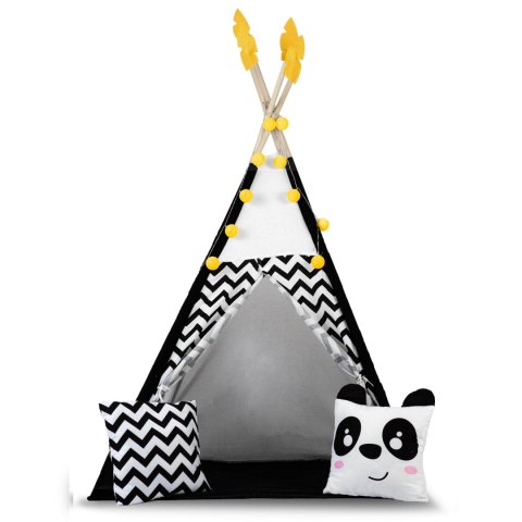 Tipi Namiot dla Dzieci z girlandą i światełkami Nukido - 160 cm Tipi Namiot dla Dzieci z girlandą i światełkami Nukido - 160 cm