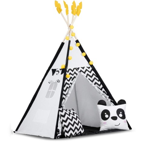 Tipi Namiot dla Dzieci z girlandą i światełkami Nukido - 160 cm Tipi Namiot dla Dzieci z girlandą i światełkami Nukido - 160 cm