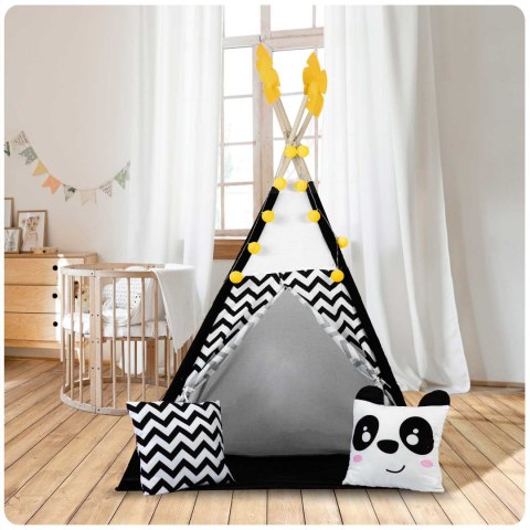 Tipi Namiot dla Dzieci z girlandą i światełkami Nukido - 160 cm Tipi Namiot dla Dzieci z girlandą i światełkami Nukido - 160 cm