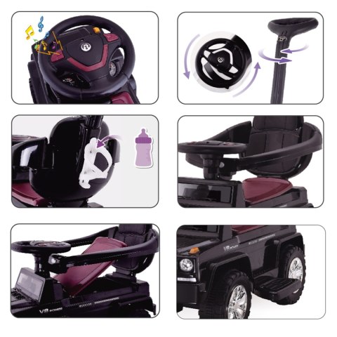 Jeździk Chodzik Pchacz Auto 4w1 - Nauka Jazdy i Chodzenia Jeździk Chodzik Pchacz Auto 4w1 - Nauka Jazdy i Chodzenia