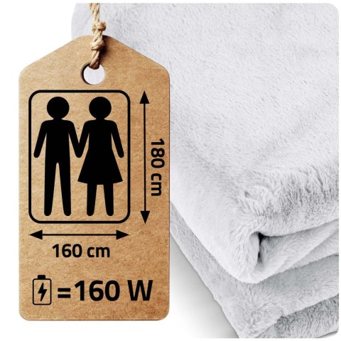 Koc Elektryczny Berdsen BD-962 + Timer 180 x 160 cm – Miękki, Gruby Koc Elektryczny Berdsen BD-962 + Timer 180 x 160 cm – Miękki, Gruby